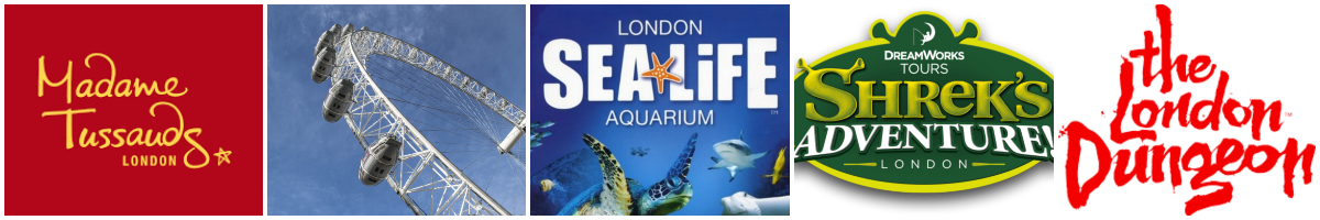 Merlins Magical London - 5 attractions for £55
