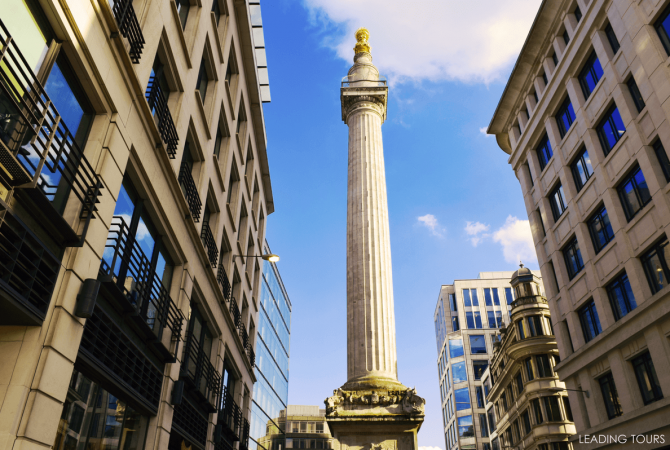 Monument to the Great Fire of London - Walking Tours Monument to the Great Fire of London - Walking Tours