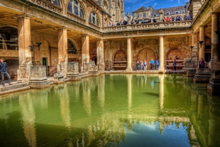 Tour of Bath - England - Roman Baths