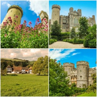 Day Trip to Arundel Castle, Bognor Regis and Downland