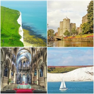 Day Trip to Canterbury, White Cliffs, Dover