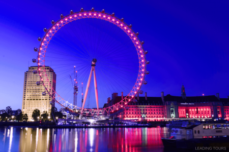 London Eye by night - Leading Tours - London