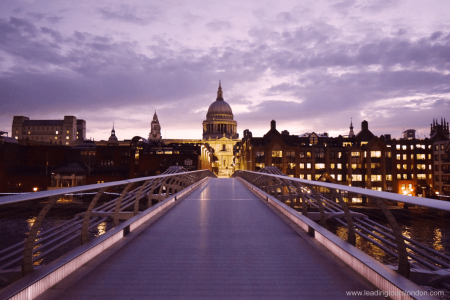 Millennium Bridge - London walking tours