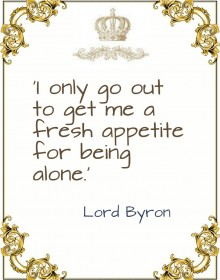 Quote - Lord Byron