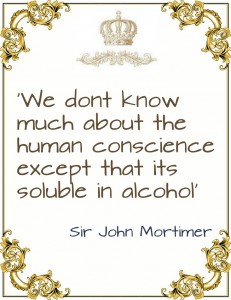 Quote - Sir John Mortimer