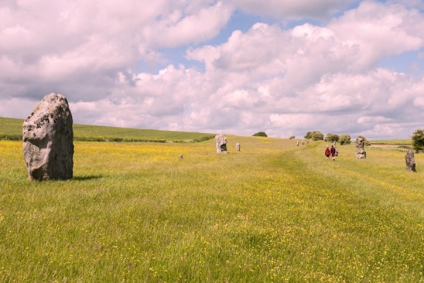 The Avenue at Stonehenge - England