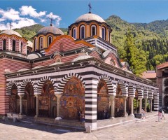 The main church of the Rila Monastery