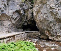 entrance to Devils Throat Cave - Trigrad - Bulgaria