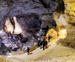 inside Devils Throat Cave - Bulgaria
