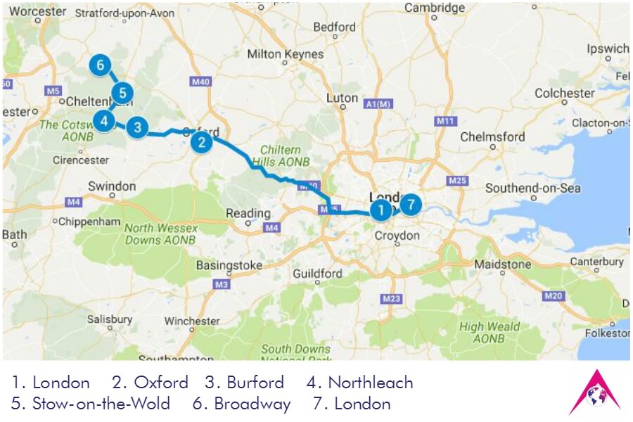 Private Trip to Oxford and Cotswolds Leading Tours London