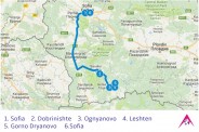 Route of the Traditional Food Tour from Sofia