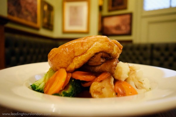 British Hampshire Roast Beef and Yorkshire pudding