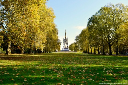 The Albert Memorial in Kensington Gardens