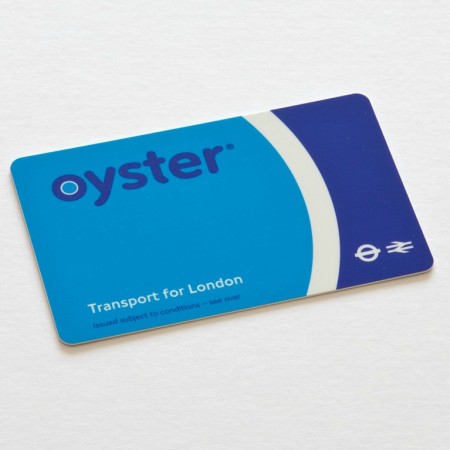 Oyster Card - Карта за пътуване в Лондон
