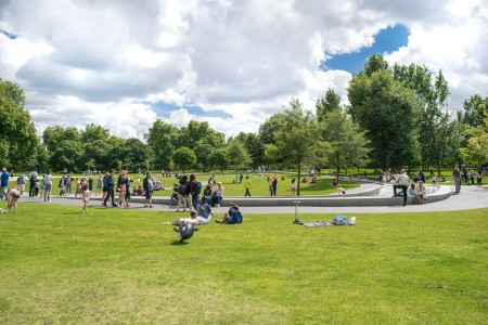 Diana Memorial Fountain - Tour of Kensington Gardens and Hyde Park