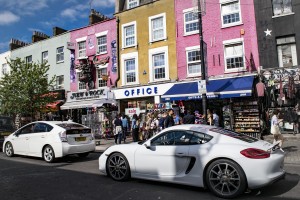 Camden Market Street - shops and bars - London Tour