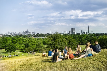 View from Primrose Hill - London Tour